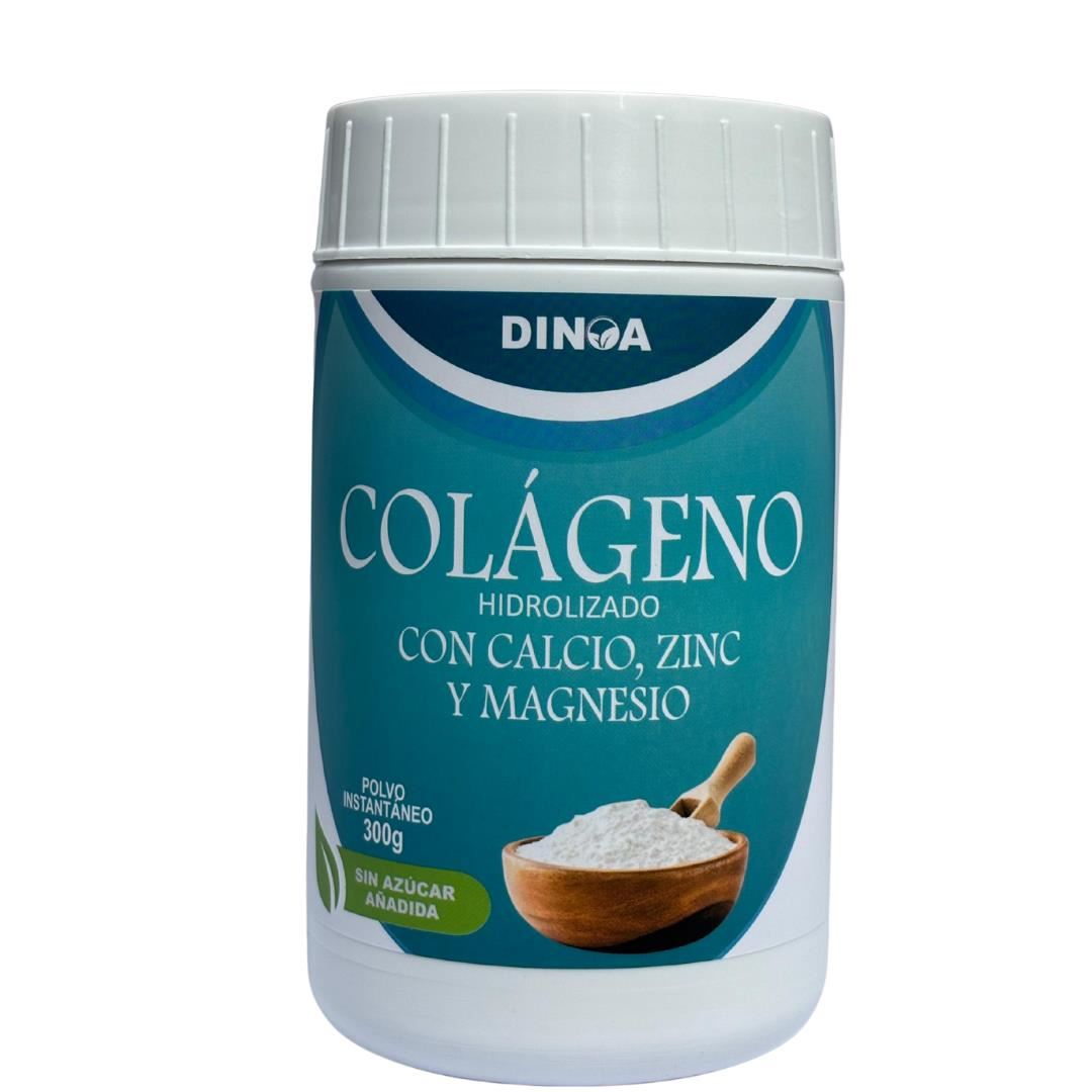Colágeno Hidrolizado con Zinc, Calcio y Magnesio Pote 300g